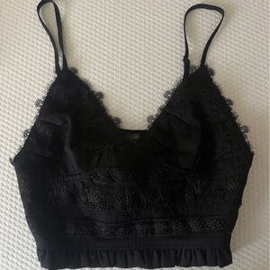 Black Lace Top